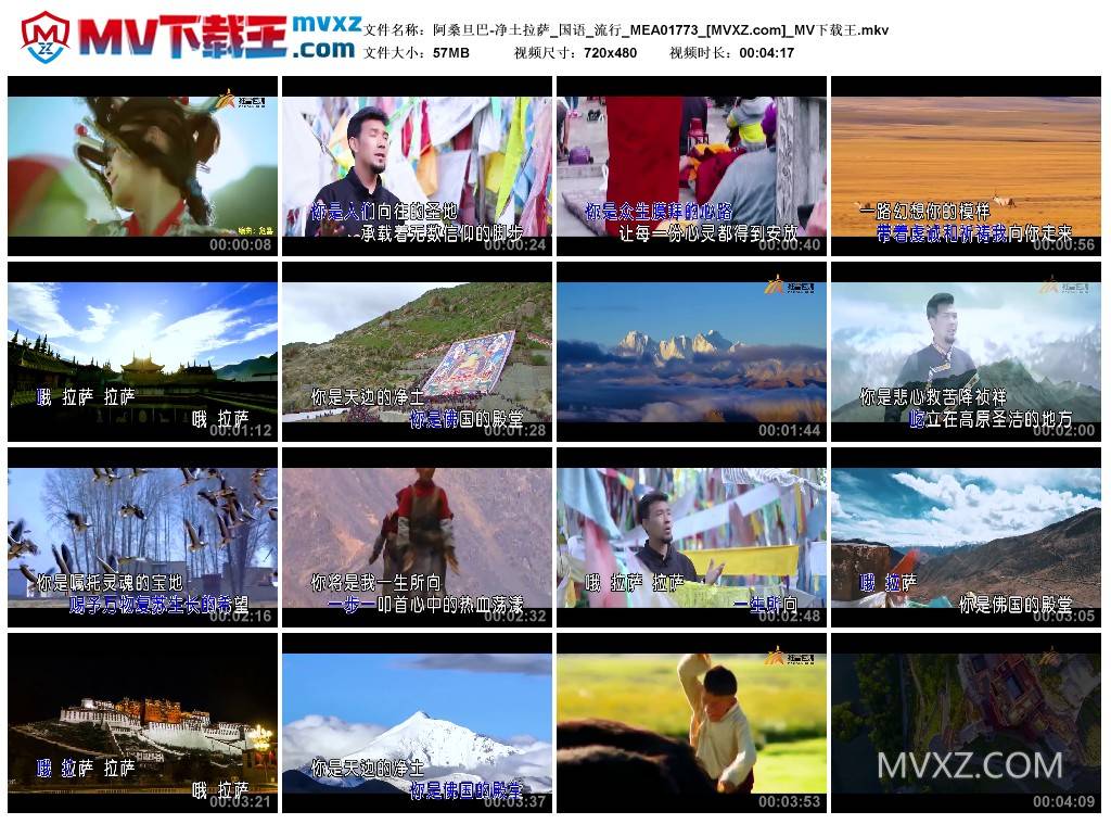 阿桑旦巴-净土拉萨_国语_流行_MEA01773